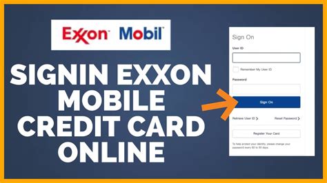 exxonmobil smart card +|exxon mobile credit login.